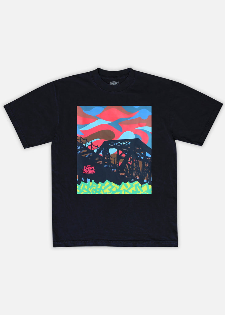 33RD STREET RAILROAD BRIDGE TEE - BLACK