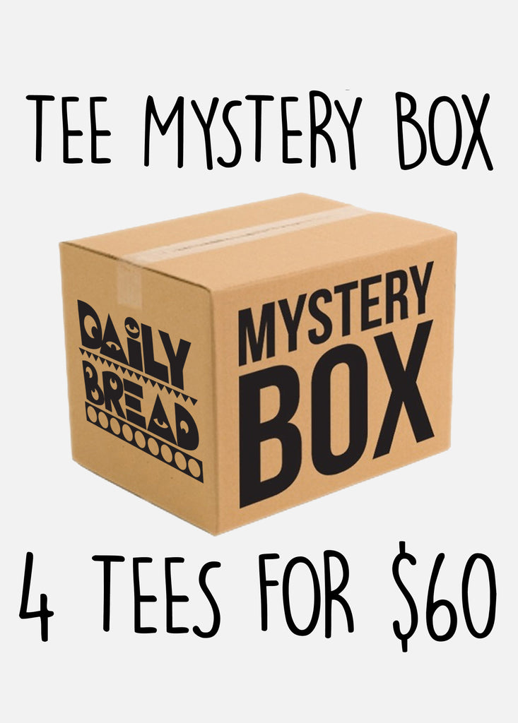 Mystery Box: 4 Tees for $60