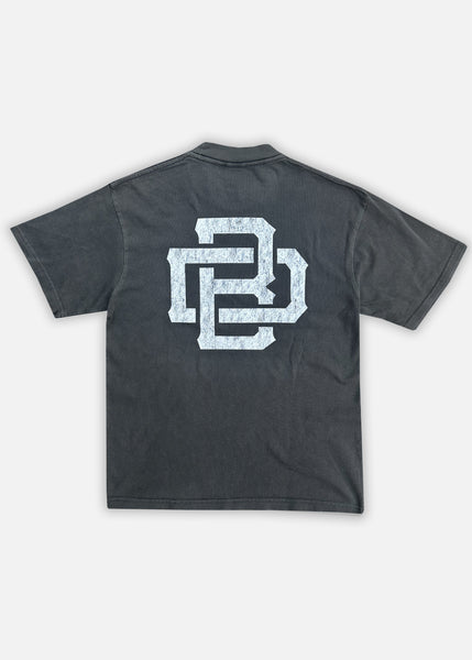 DB STARS HEAVYWEIGHT TEE - ASH BLACK