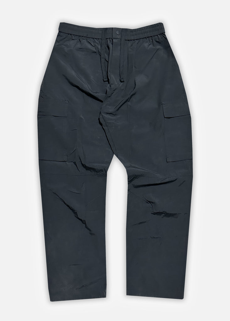 WINDBREAKER NYLON CARGOS - BLACK