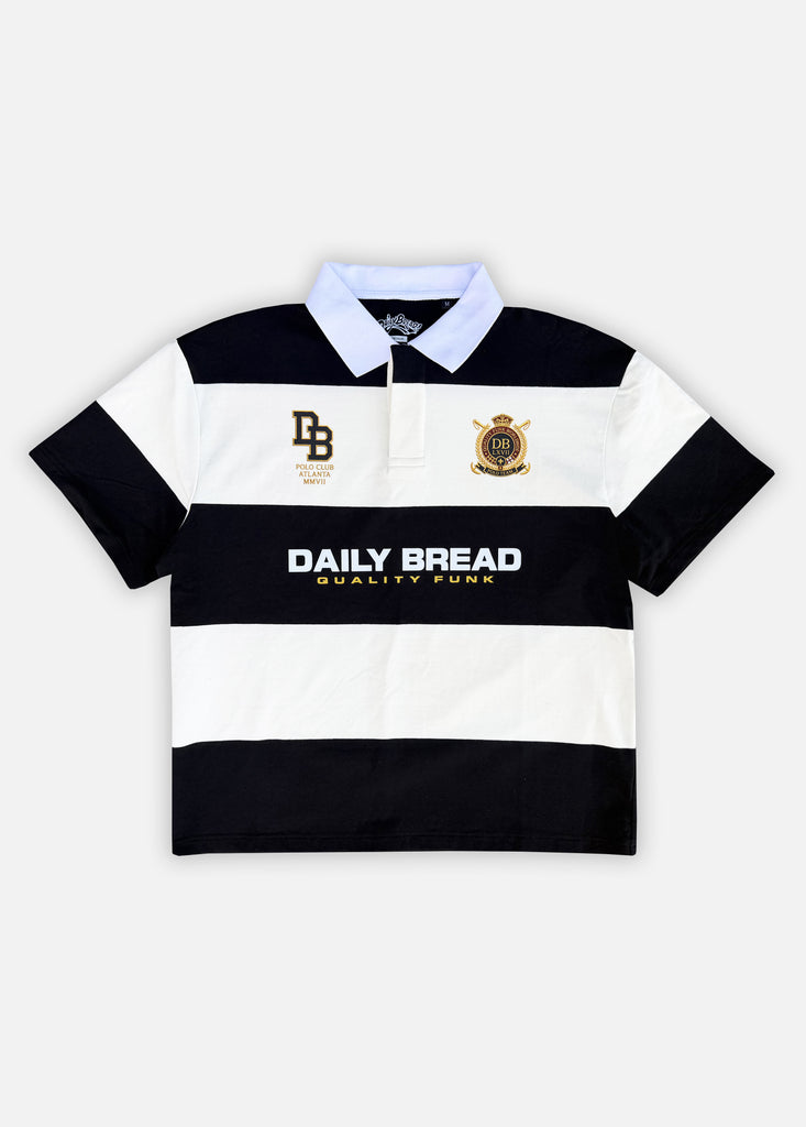 QUALITY FUNK RUGBY SHIRT - BLACK