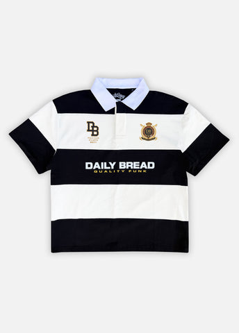 QUALITY FUNK RUGBY SHIRT - BLACK