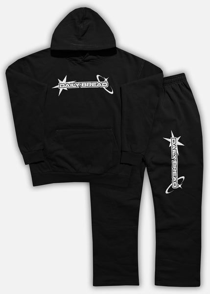 DB STARS HEAVYWEIGHT SWEATSUIT - BLACK