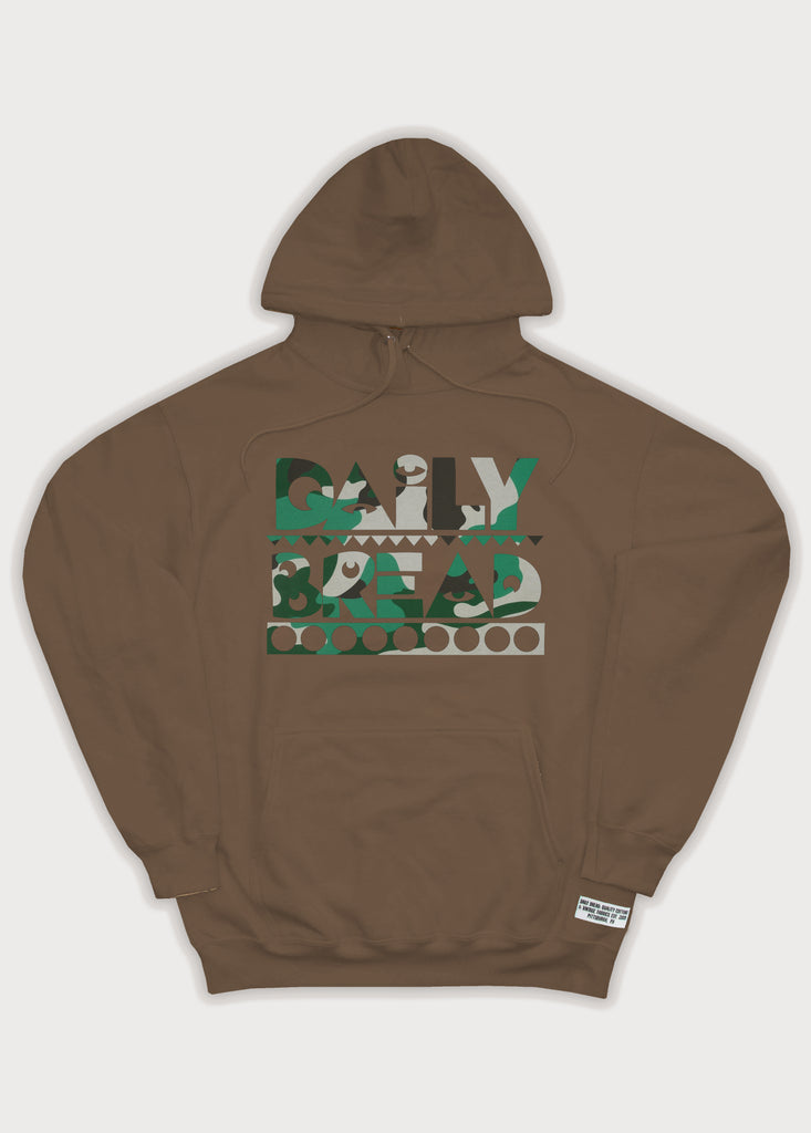 MOOSH HOODIE - BROWN CAMO
