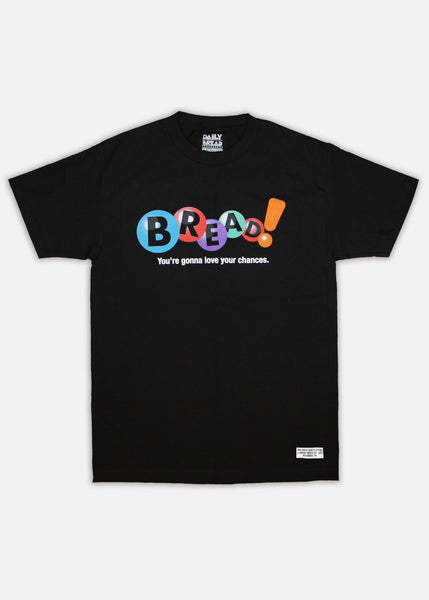 DAILY BREAD CASH 5 TEE - BLACK