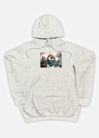 'OG DSW' DANNY DEVINE HOODIE - ASH GREY