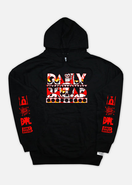 DB x DTL APPAREL MOOSH HOODIE - BLACK