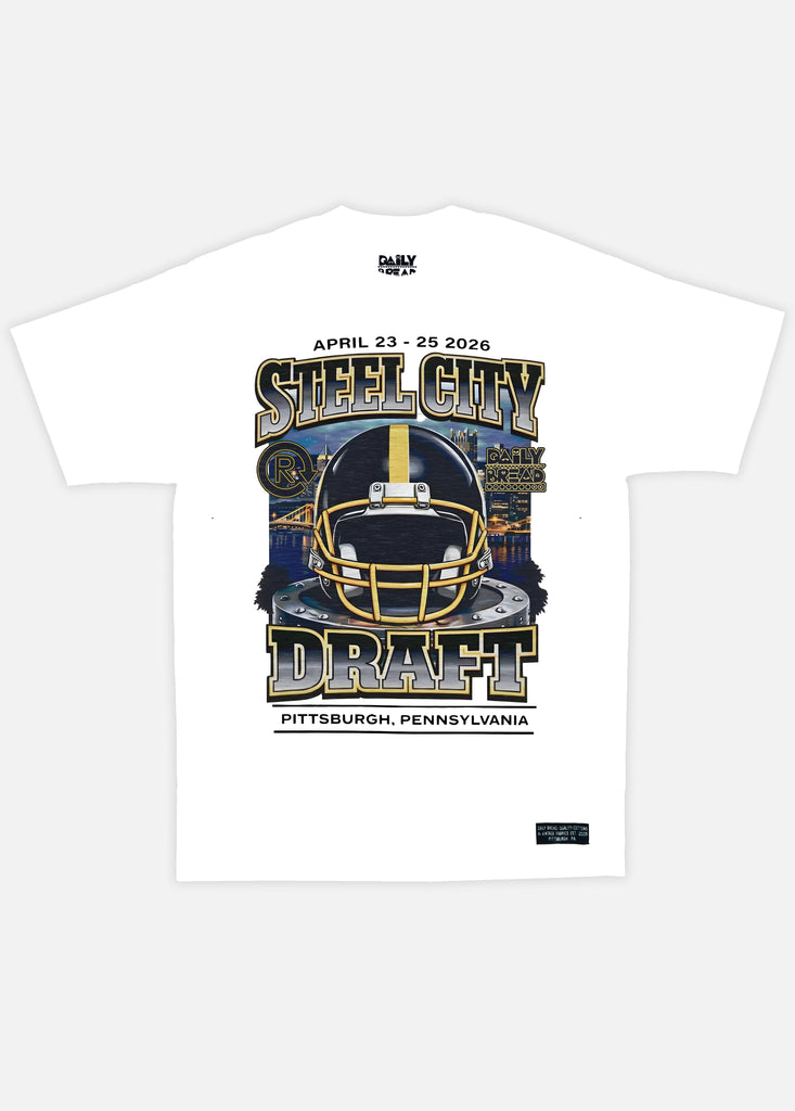 PITTSBURGH DRAFT TEE - WHITE