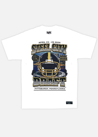 PITTSBURGH DRAFT TEE - WHITE