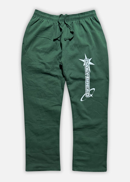 DB STARS HEAVYWEIGHT SWEATSUIT - FOREST GREEN