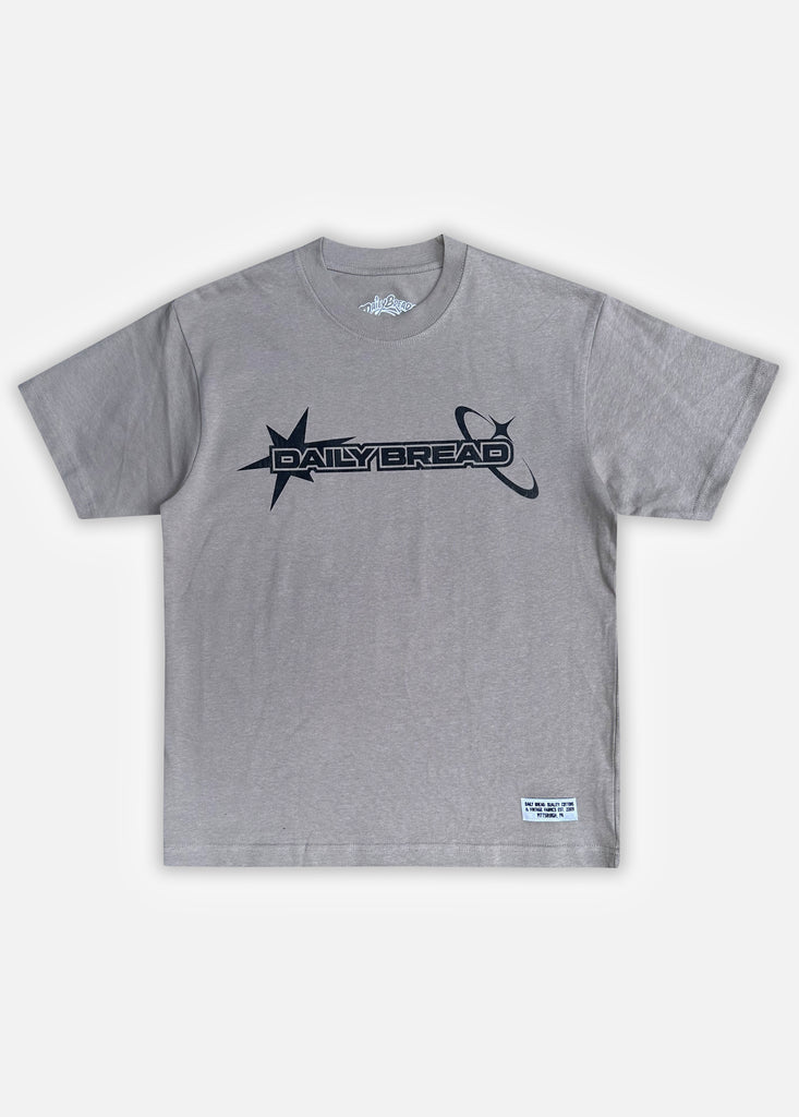 DB STARS HEAVYWEIGHT TEE - LIGHT CHARCOAL