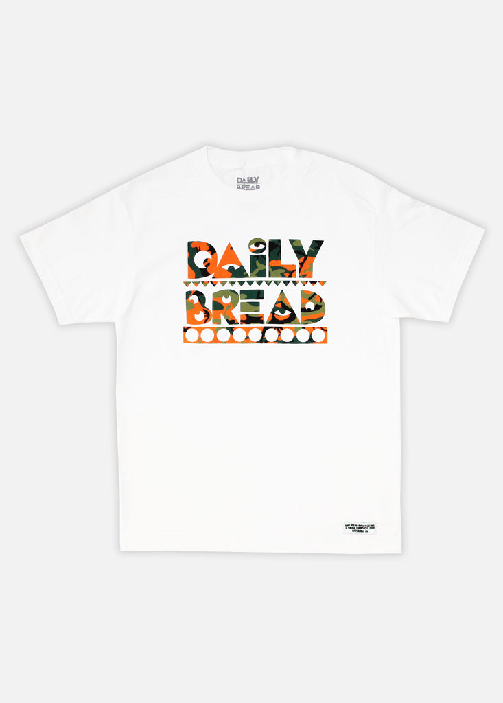 MOOSH TEE - ORANGE CAMO