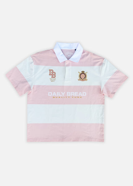 QUALITY FUNK RUGBY SHIRT - PINK