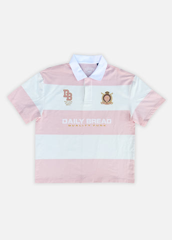 QUALITY FUNK RUGBY SHIRT - PINK