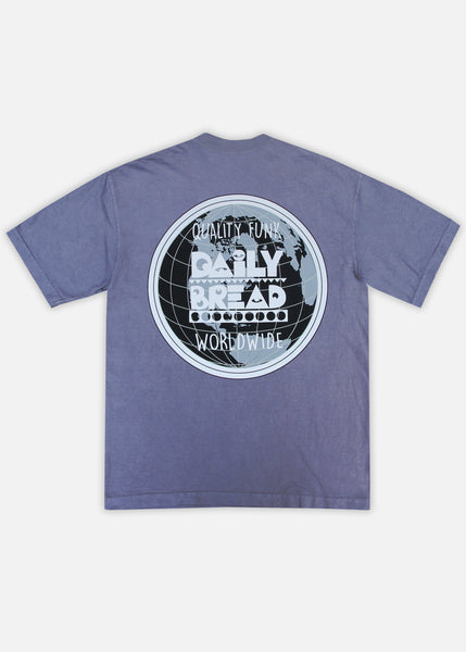 QUALITY FUNK WORLDWIDE TEE - CHARCOAL