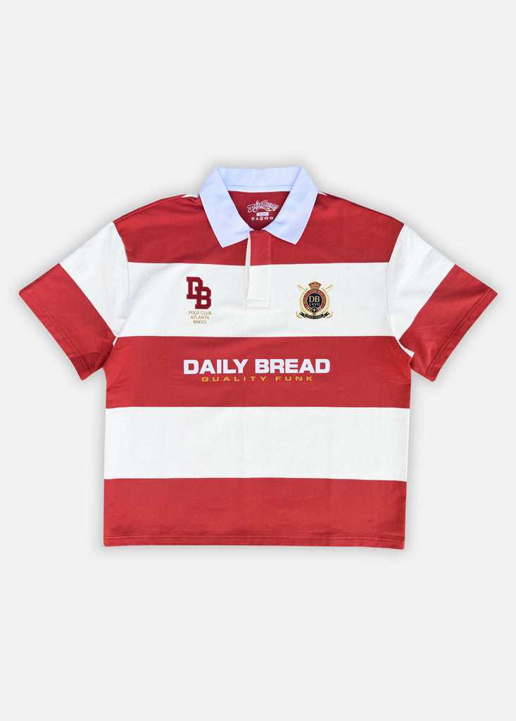 QUALITY FUNK RUGBY SHIRT - RED