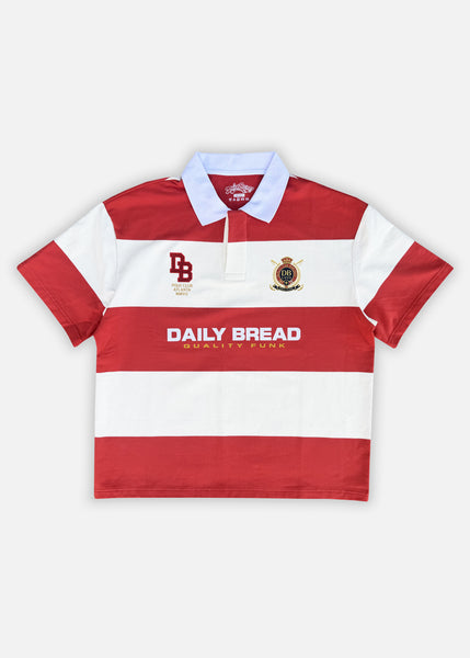 QUALITY FUNK RUGBY SHIRT - RED
