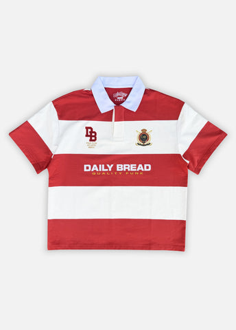 QUALITY FUNK RUGBY SHIRT - RED