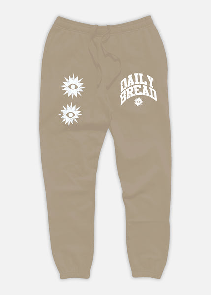 VARSITY SWEATSUIT - TAN