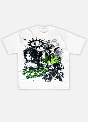 ANGELS HEAVYWEIGHT TEE - WHITE