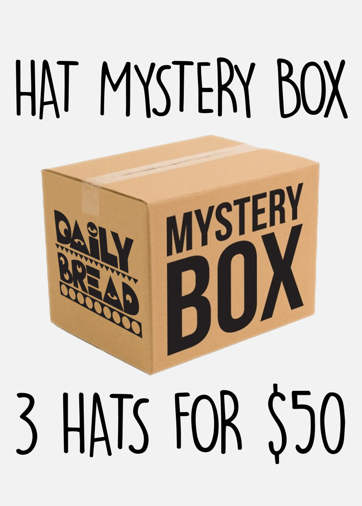Mystery Box: 3 Hats for $50