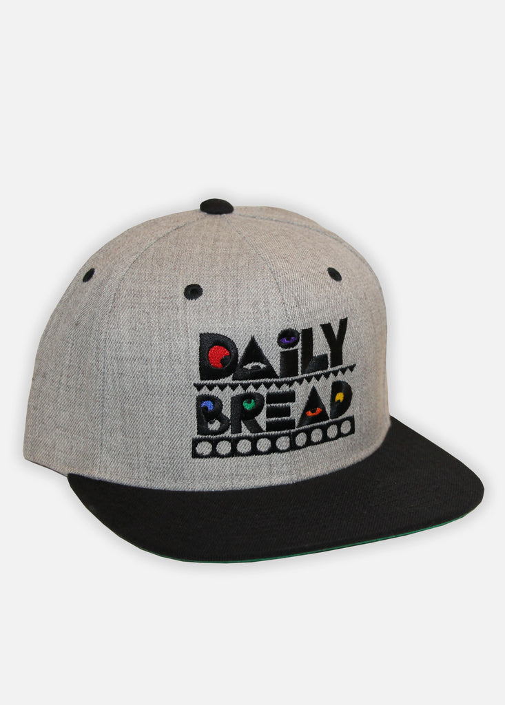 PRIMARY MOOSH SNAPBACK - HEATHER GREY