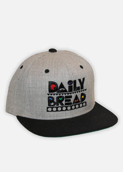 PRIMARY MOOSH SNAPBACK - HEATHER GREY