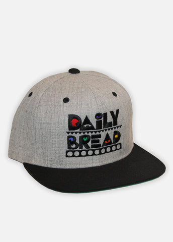 PRIMARY MOOSH SNAPBACK - HEATHER GREY